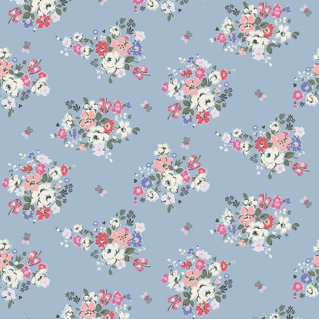 Tapeta w drobne bukiety Cath Kidston 125507