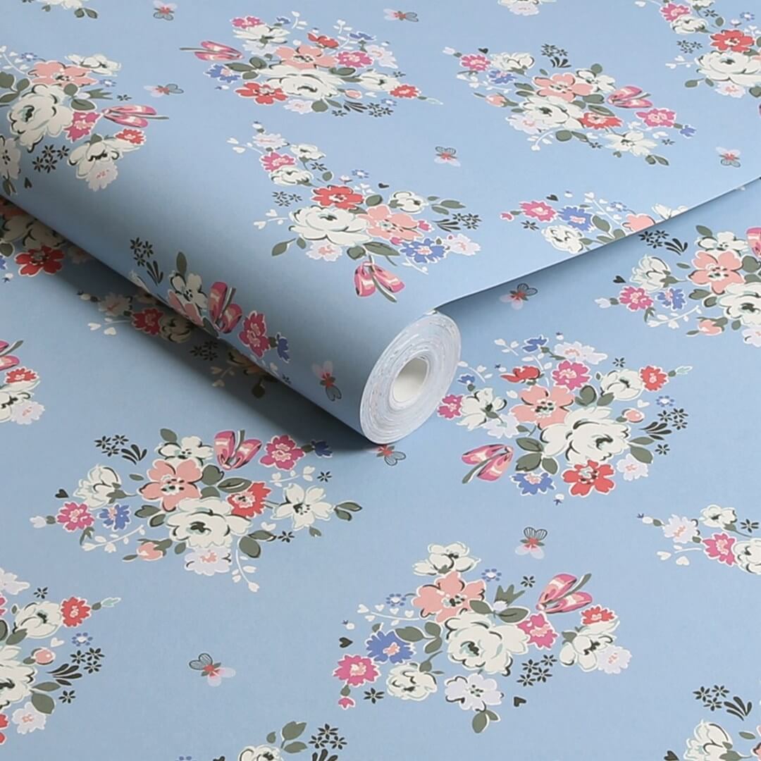 Tapeta w drobne bukiety Cath Kidston 125507