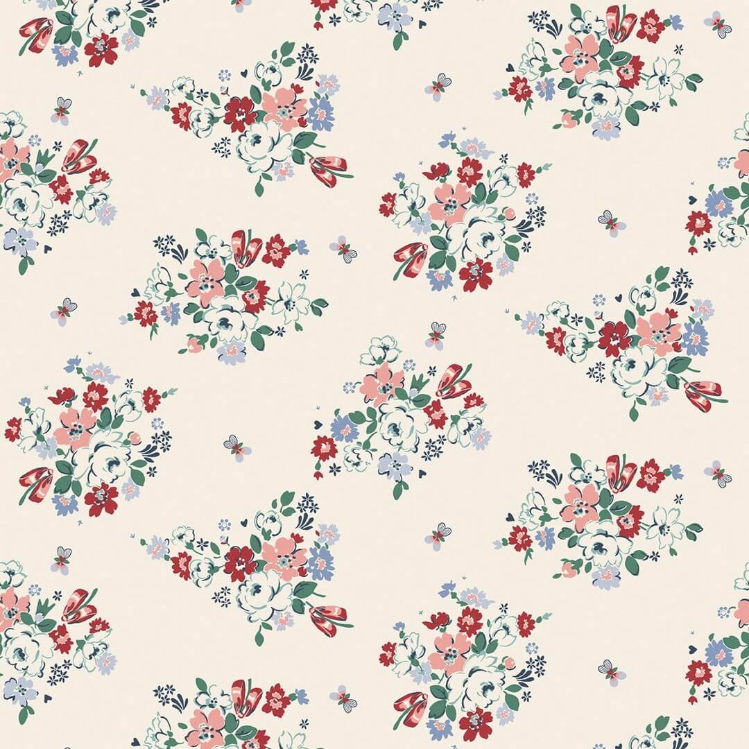 Tapeta w drobne bukiety Cath Kidston 125509