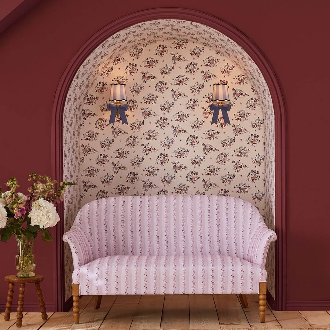 Tapeta w drobne bukiety Cath Kidston 125509