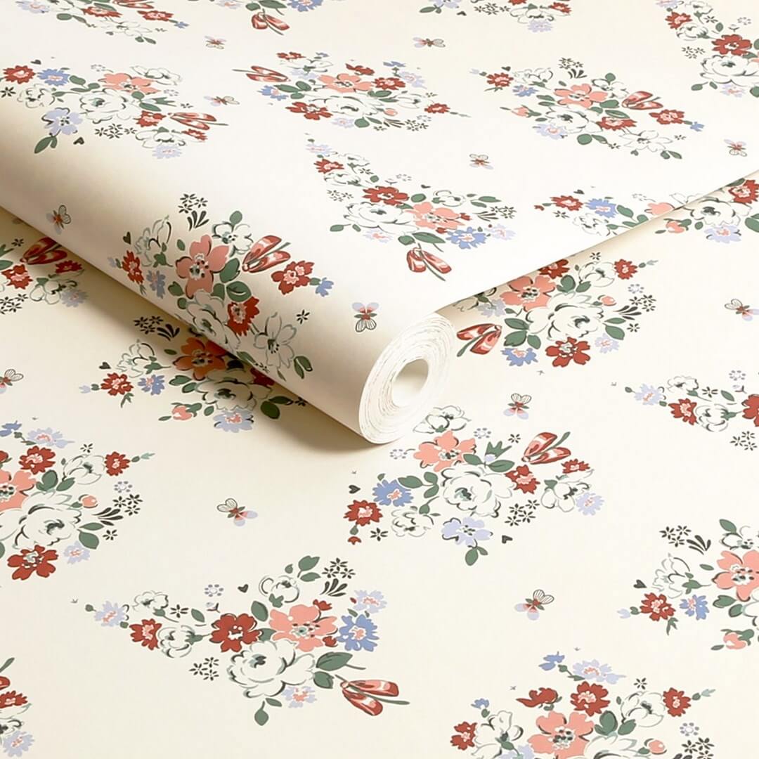 Tapeta w drobne bukiety Cath Kidston 125509