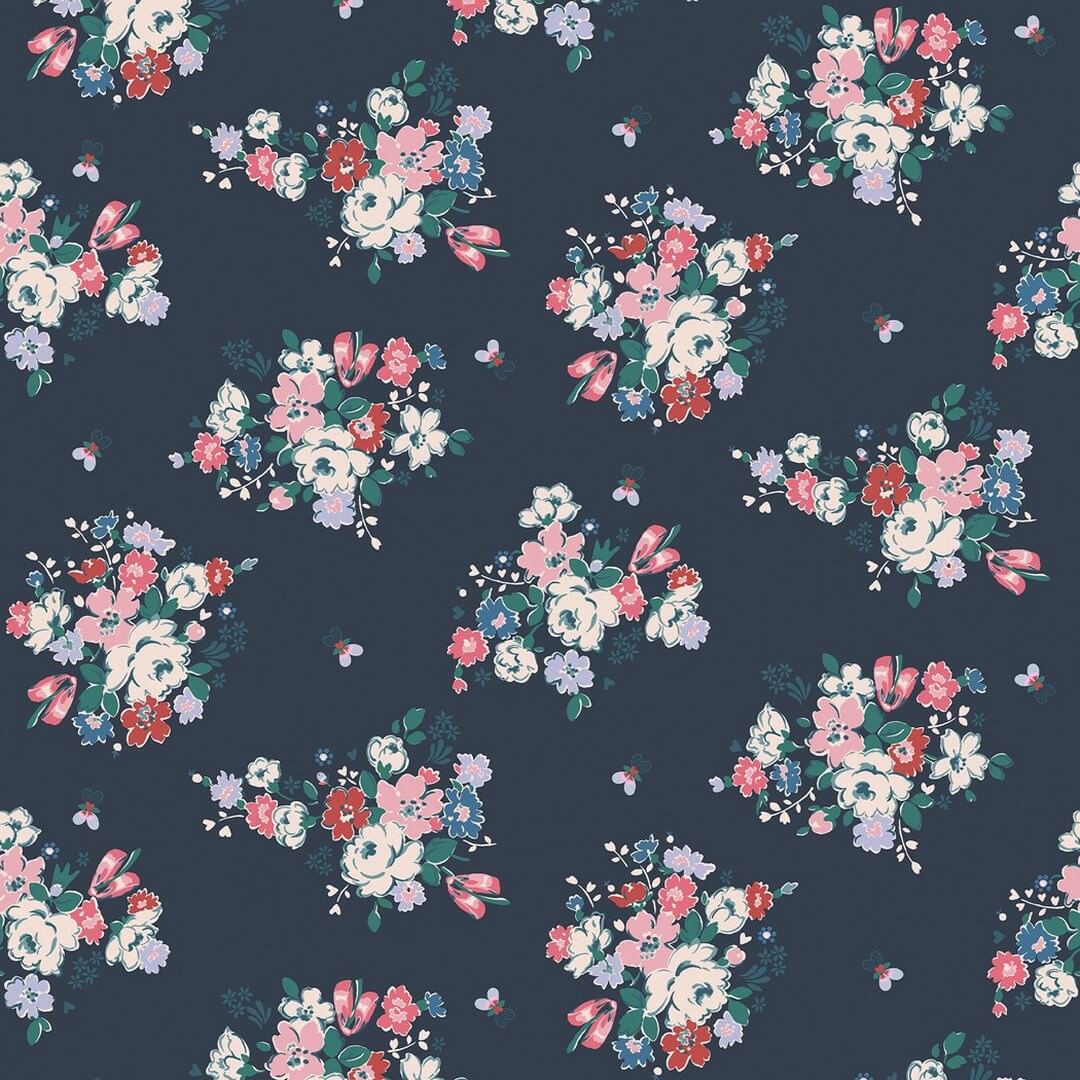Tapeta w drobne bukiety Cath Kidston 125510