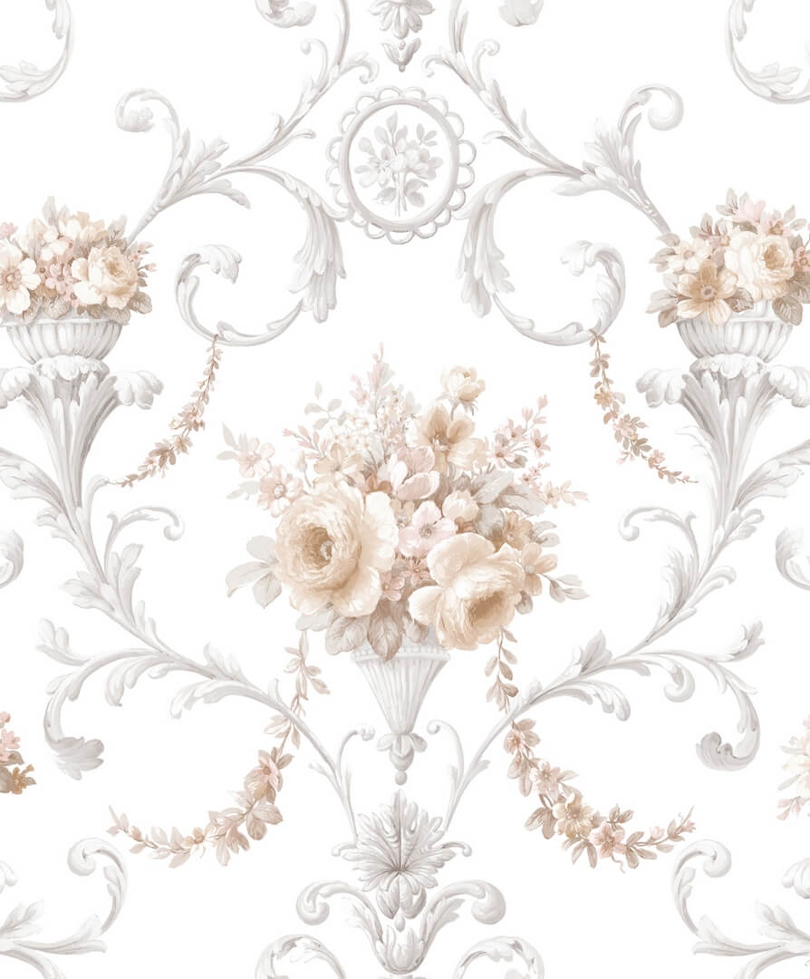 Tapeta z ornamentowym wzorem Galerie CI38229 Classic Silks 4