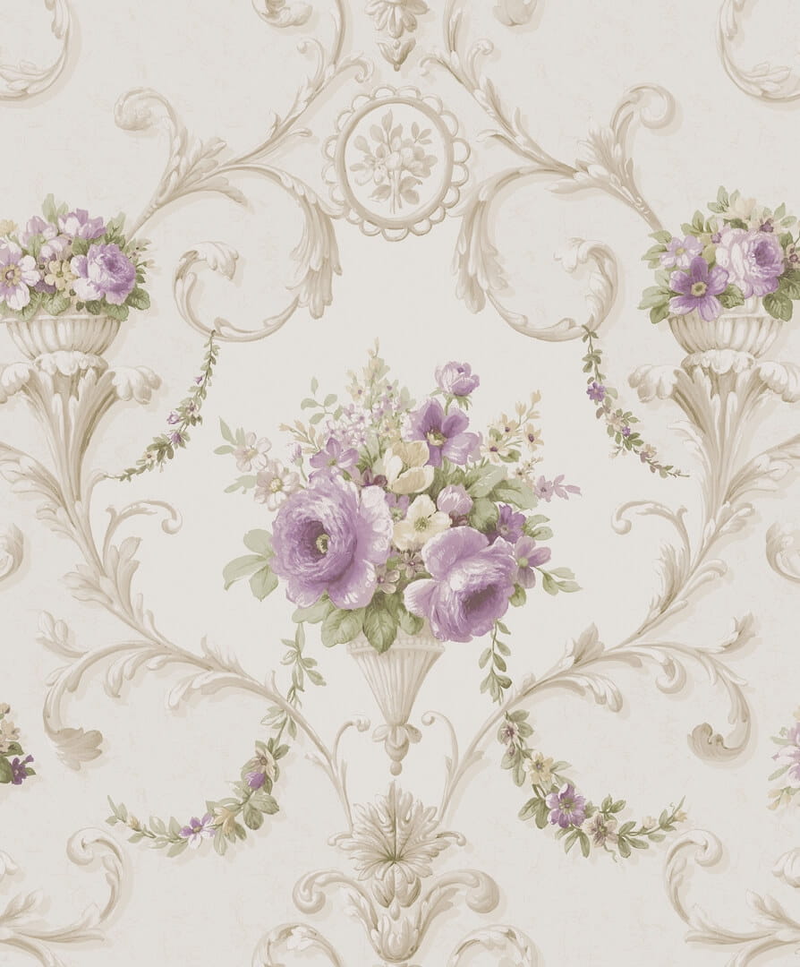 Tapeta z ornamentowym wzorem Galerie CI38231 Classic Silks 4