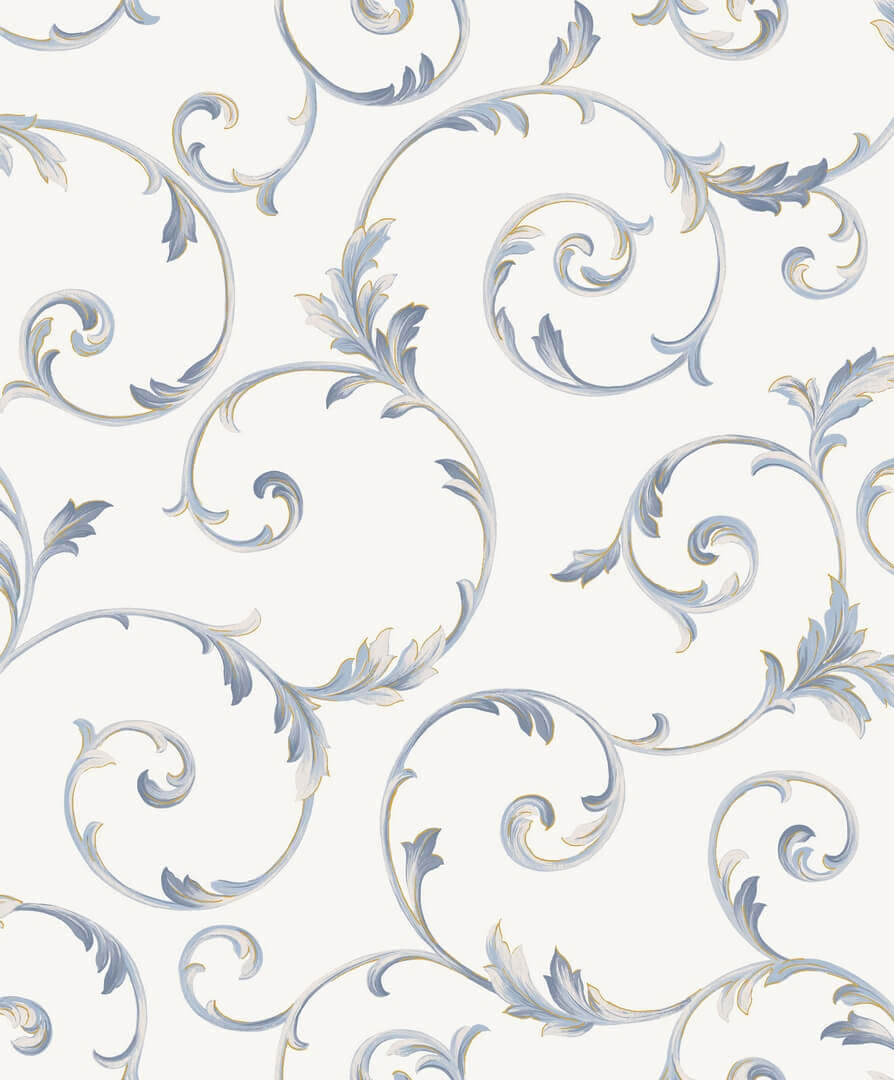 Tapeta stylowe liście akantu Galerie CI38237 Classic Silks 4