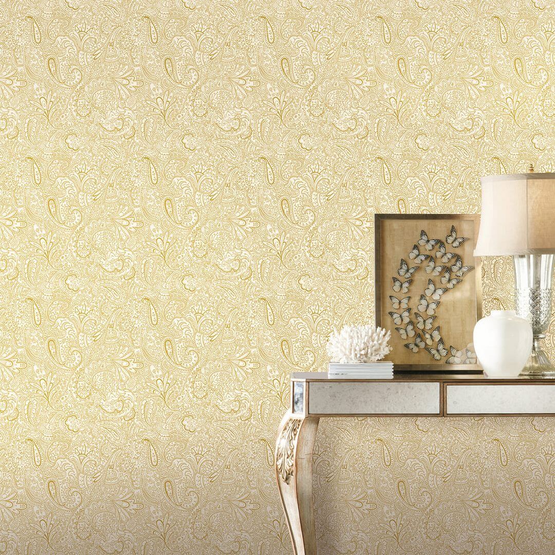 Tapeta koronkowy paisley Galerie 11302 Elegance