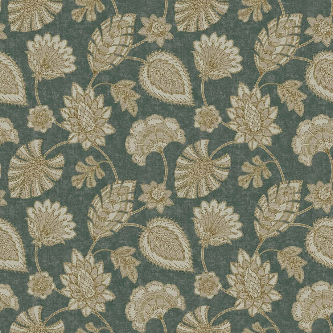Tapeta stylizowane liście i kwiaty Galerie DWP0351-01 Elegance