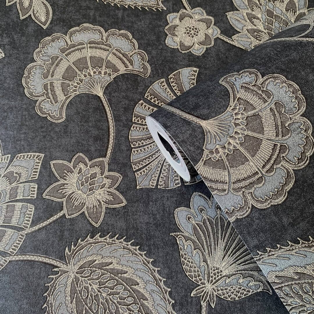 Tapeta stylizowane liście i kwiaty Galerie DWP0351-06 Elegance