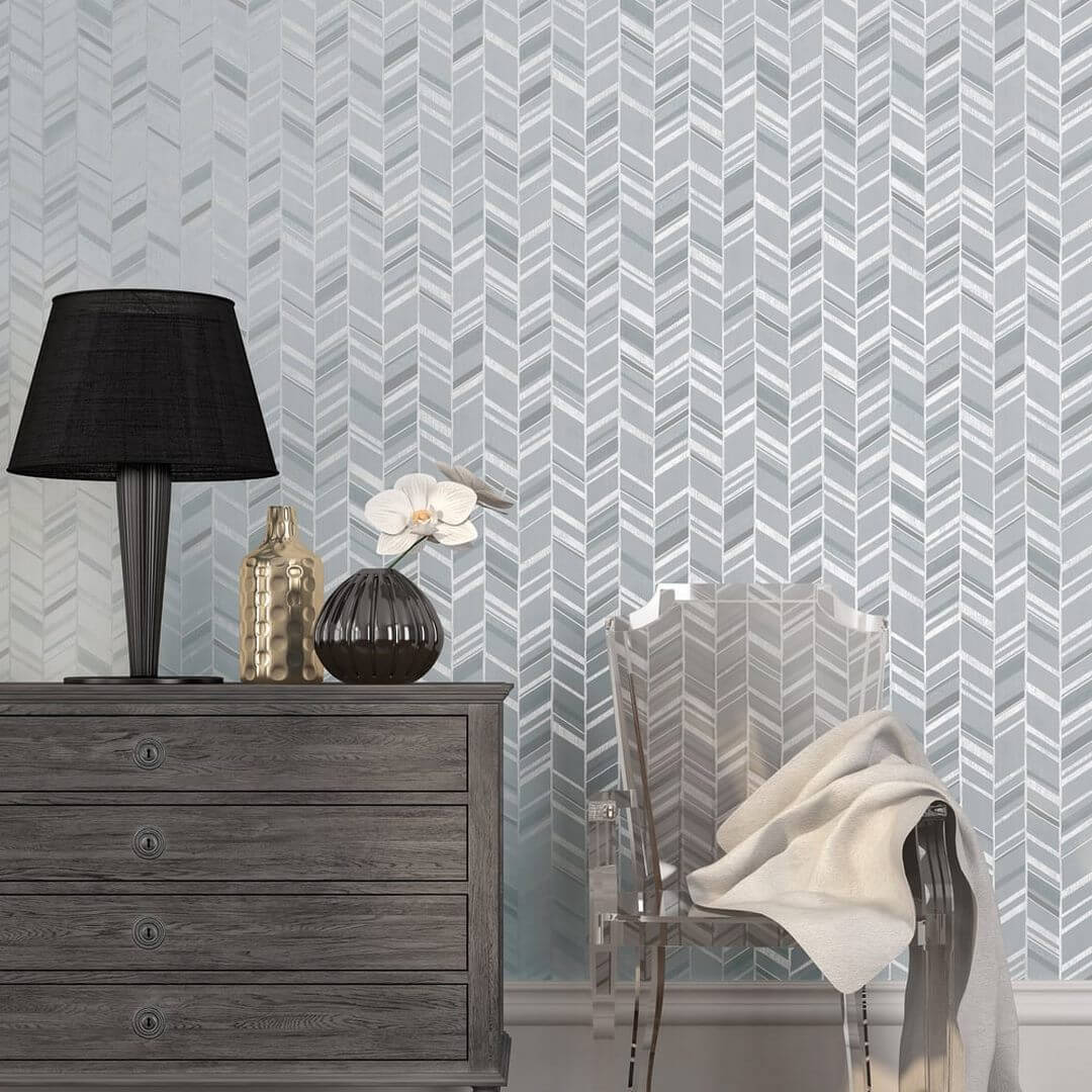 Tapeta metaliczna chevron Galerie G67711 Special FX 2