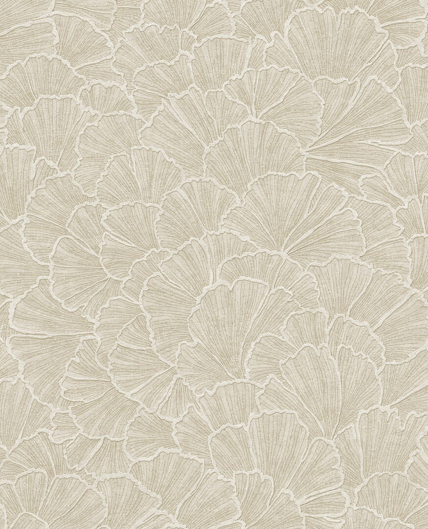 Tapeta liście ginkgo biloba Eijffinger 350521 Riviera Maison