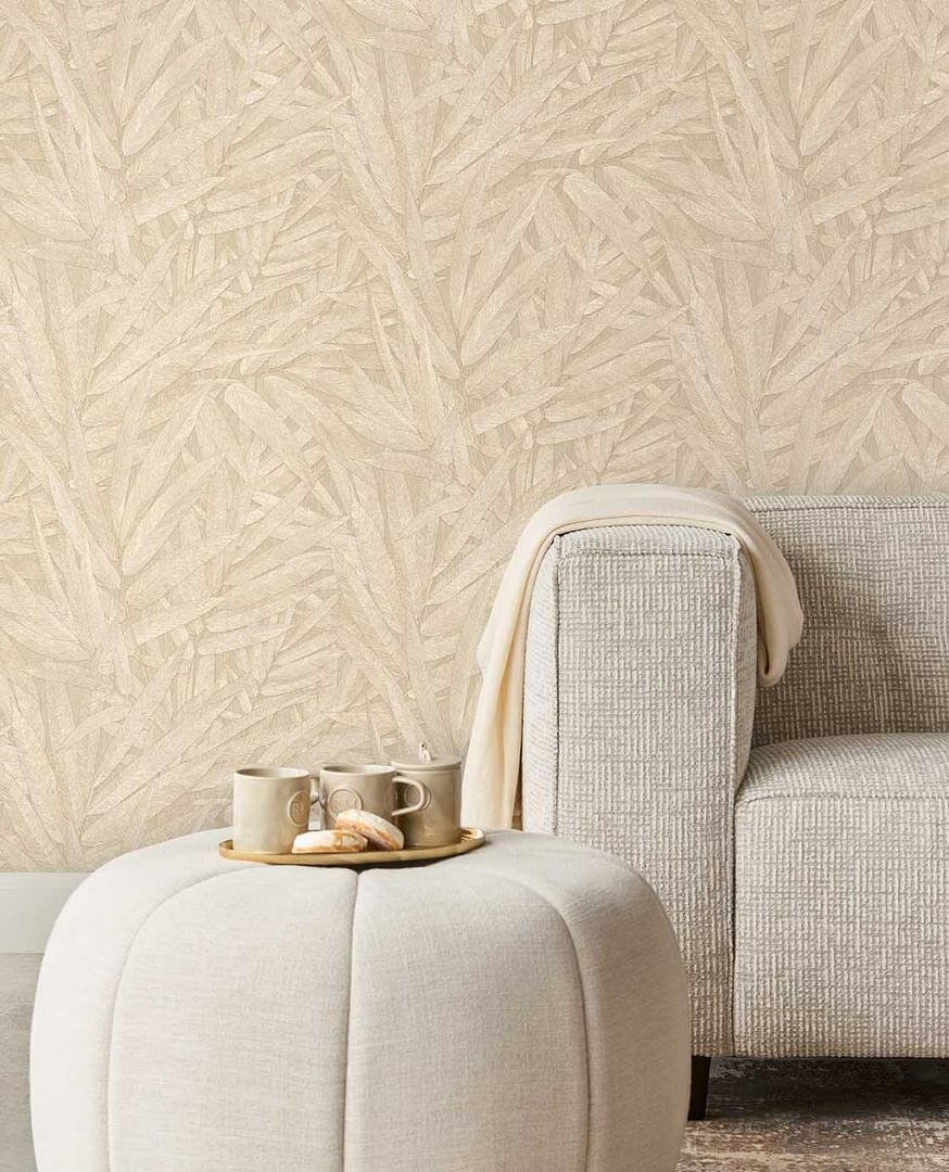 Tapeta liście Eijffinger 350540 Riviera Maison