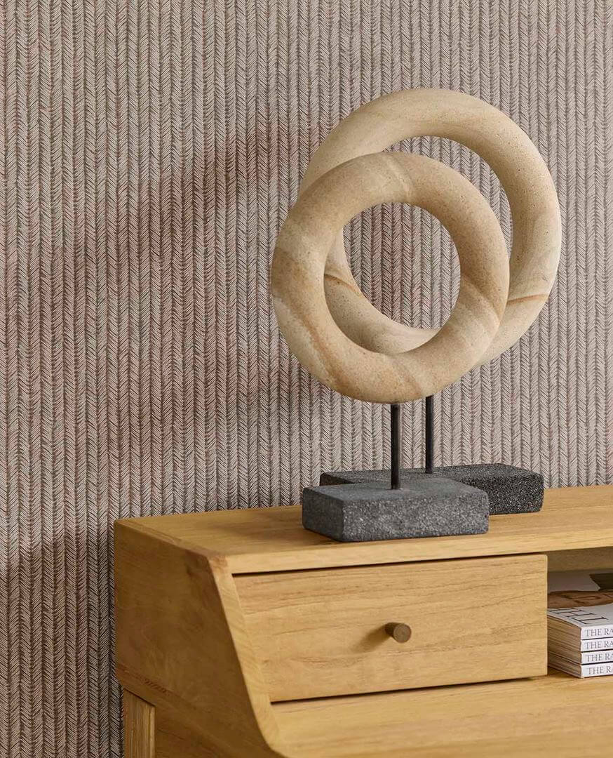Tapeta subtelna jodełka Eijffinger 350575 Riviera Maison