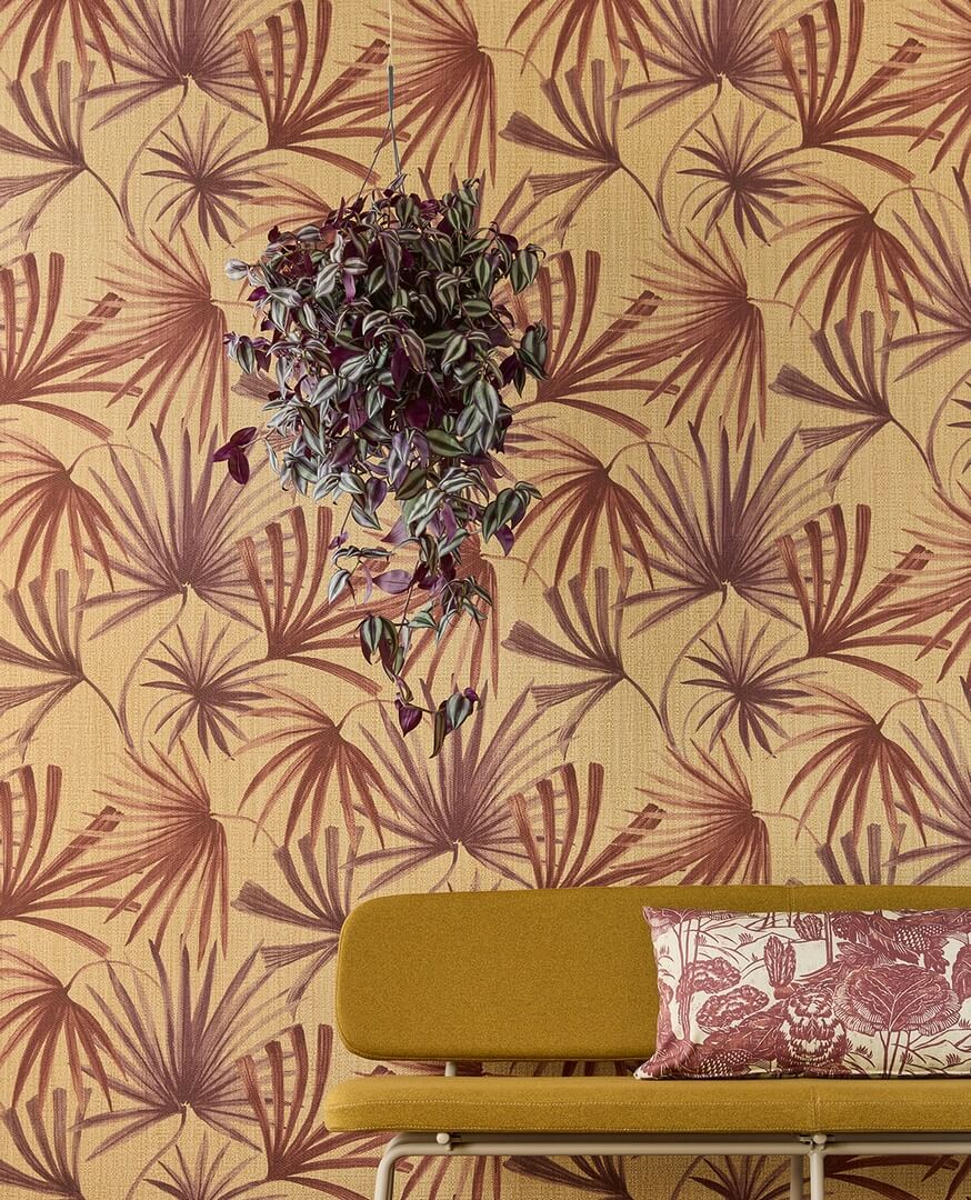 Tapeta w palmowe liście Eijffinger 340514 Groovy