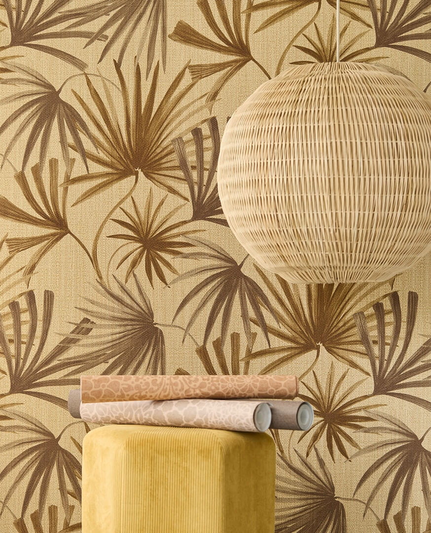 Tapeta w palmowe liście Eijffinger 340515 Groovy