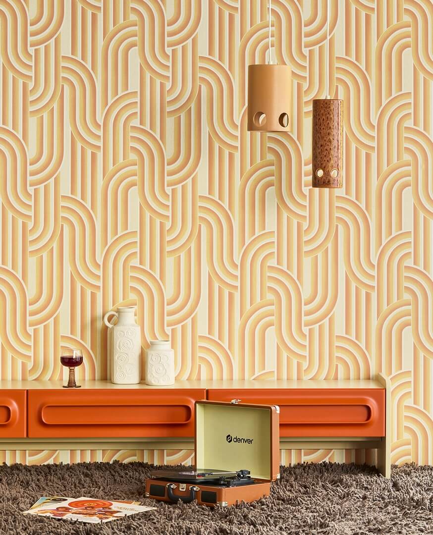 Tapeta łuki retro Eijffinger 340563 Groovy