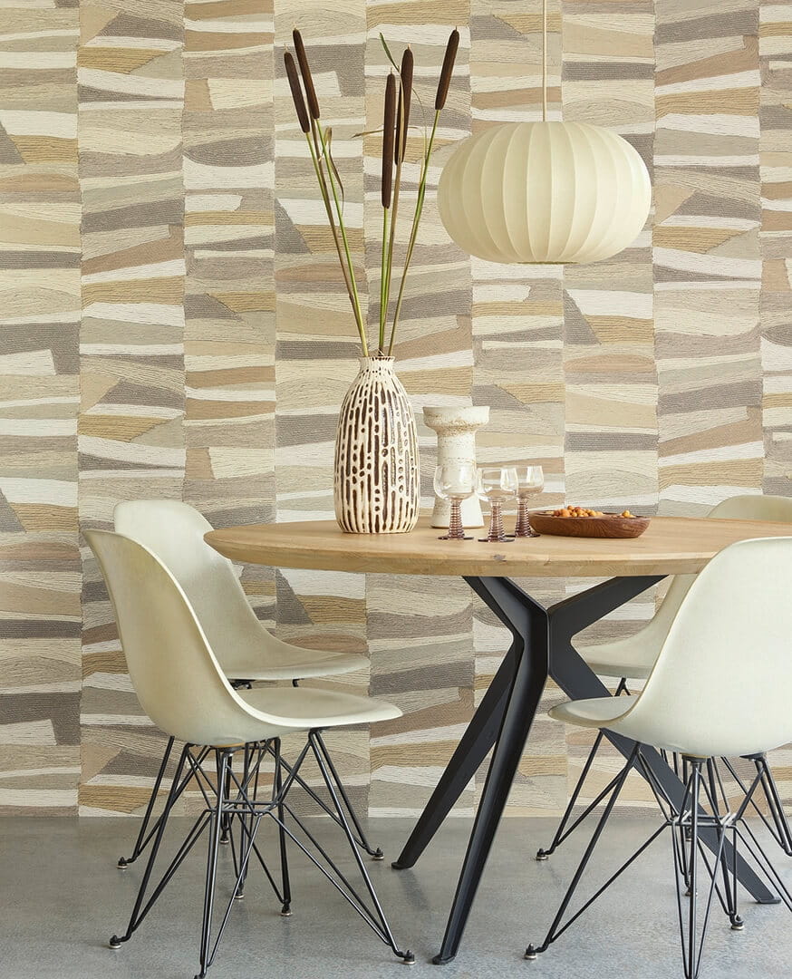 Tapeta imitująca ręcznie tkany patchwork Eijffinger 340570 Groovy