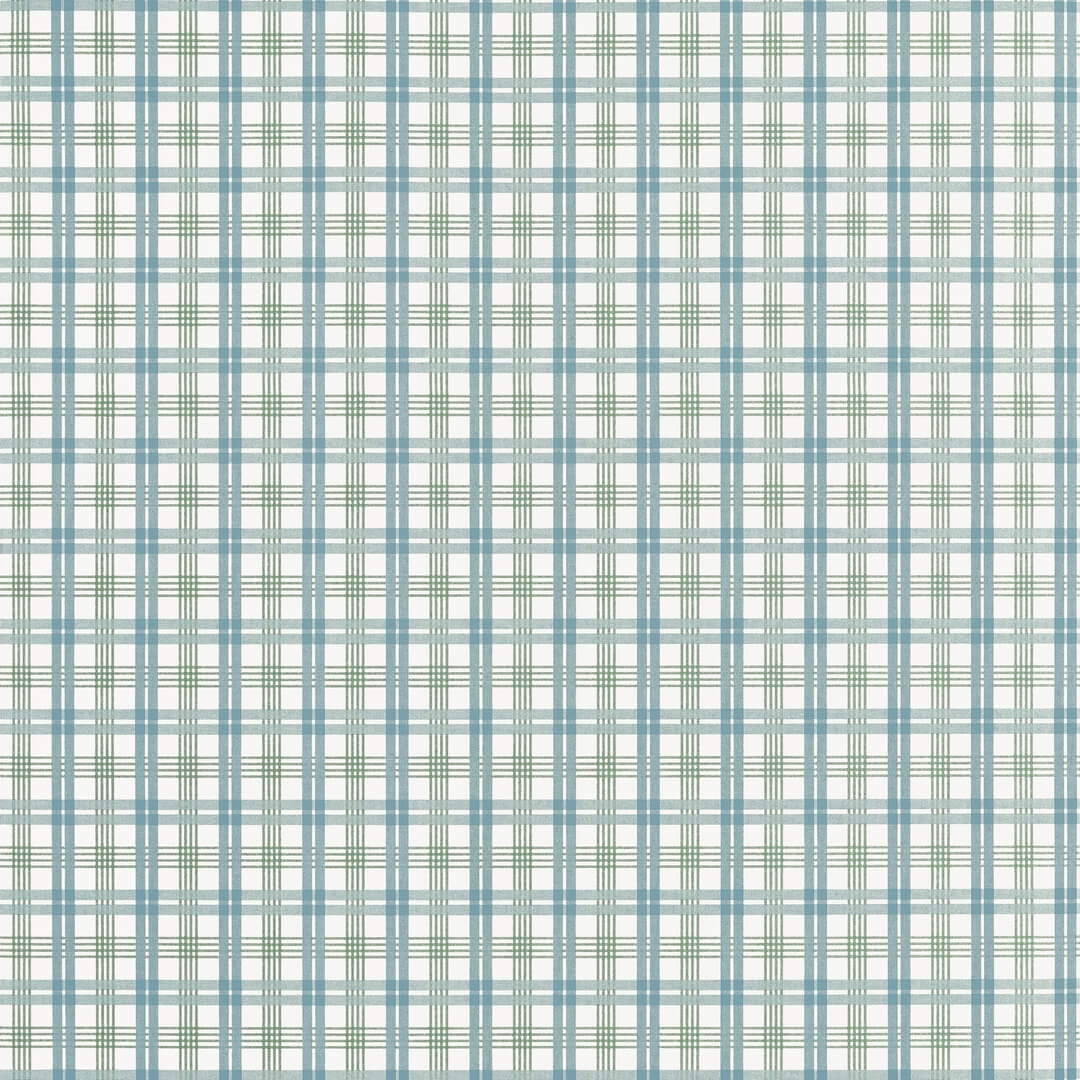 Tapeta kratka Thibaut T44055 Huntley Plaid Stripes and Checks Resource