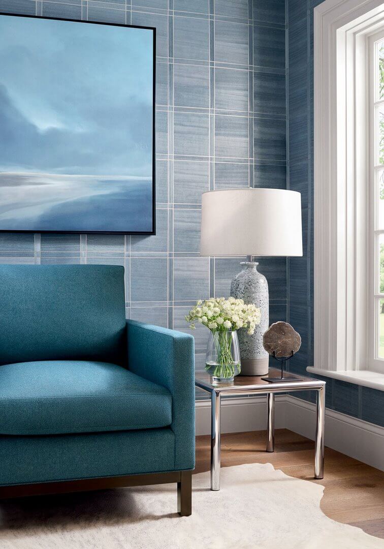 Tapeta naturalny fornir Thibaut T41001 Wood Panel Modern Resource Volume 4