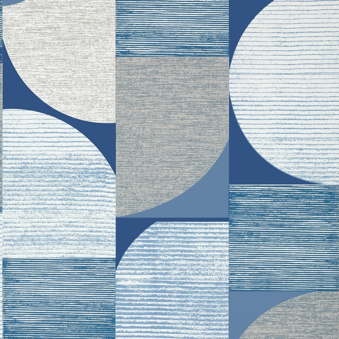 Tapeta geometryczna retro Thibaut T41025 Saturn Modern Resource Volume 4