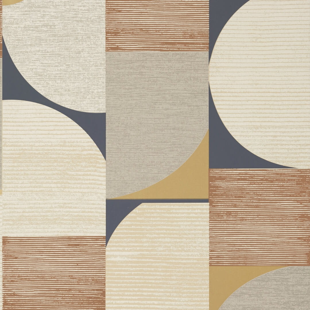 Tapeta geometryczna retro Thibaut T41027 Saturn Modern Resource Volume 4
