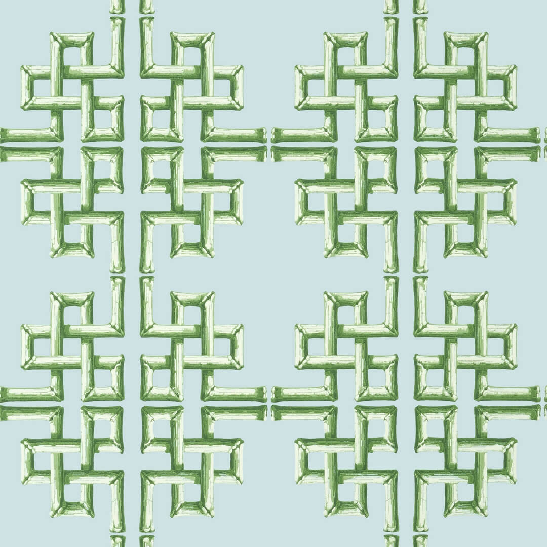 Tapeta bambusowa kratownica Thibaut T13903 Boca Bamboo Palm Grove