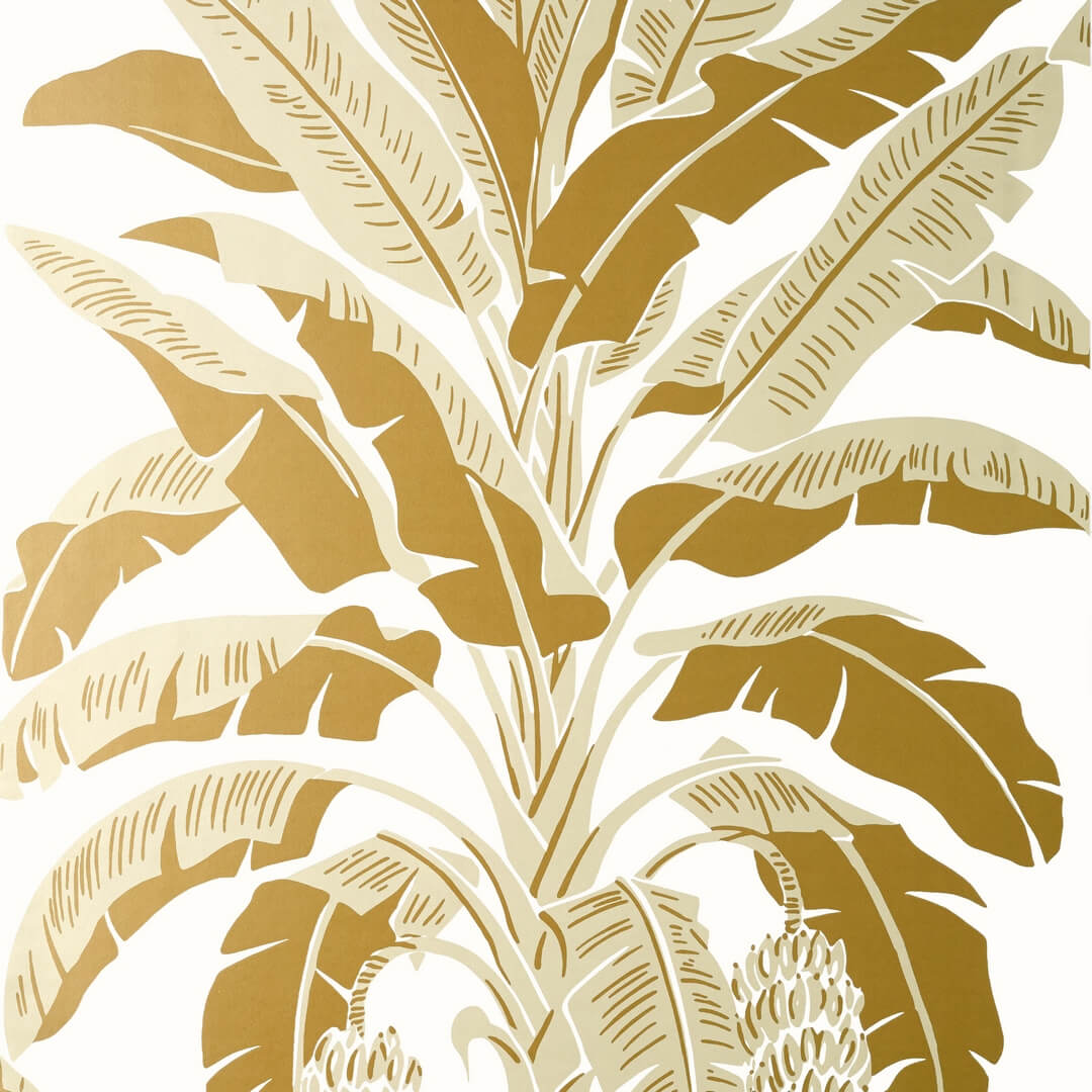 Tapeta bananowce Thibaut T13919 Banana Tree Palm Grove