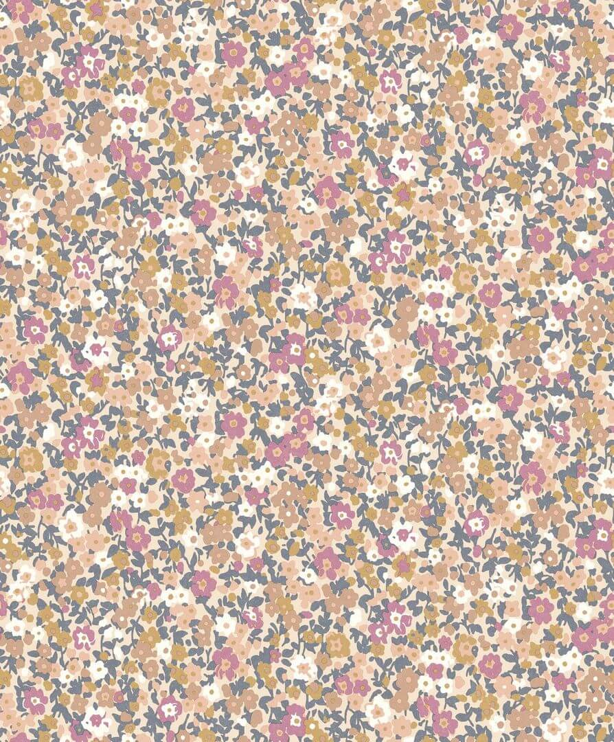 ! PROMO ! Tapeta kwiatki Casadeco FLOM 89215404 Pansy Flower Market - na stanie 2 rolki
