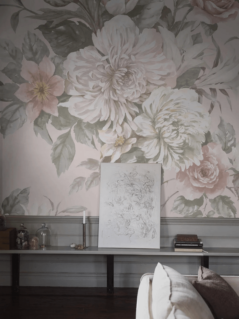 Mural bukiety kwiatów Boras Tapeter Studio 9721W Floral Charm Grand