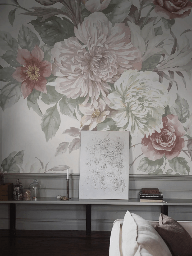 Mural bukiety kwiatów Boras Tapeter Studio 9722W Floral Charm Grand