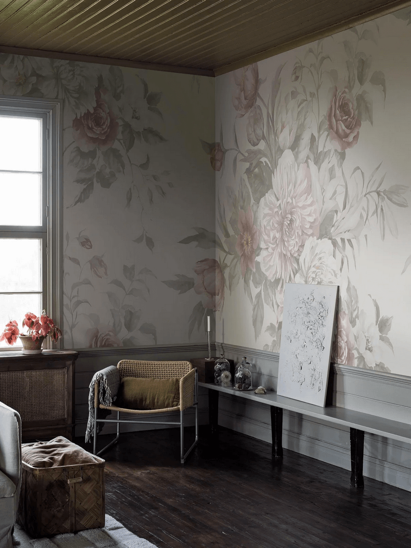 Mural bukiety kwiatów Boras Tapeter Studio 9722W Floral Charm Grand