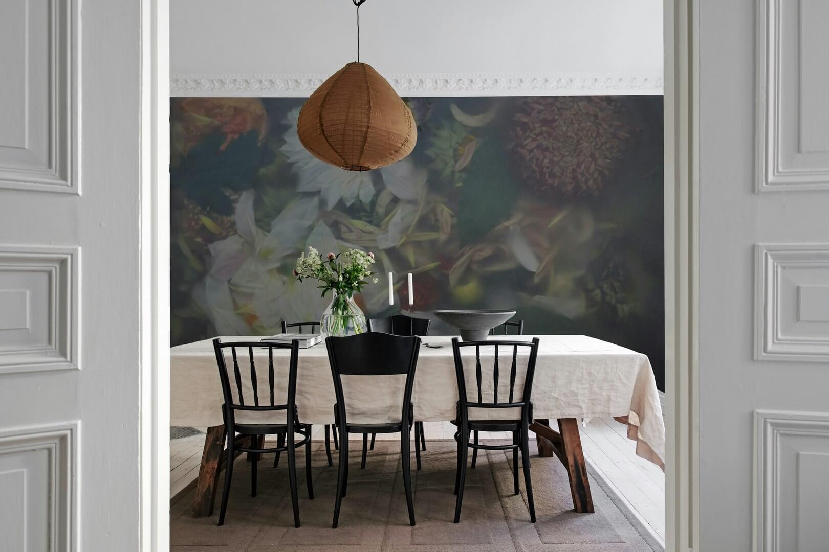 Fototapeta kwiaty vintage Rebel Walls R21188 Glossy Flower Summer Hot Pops