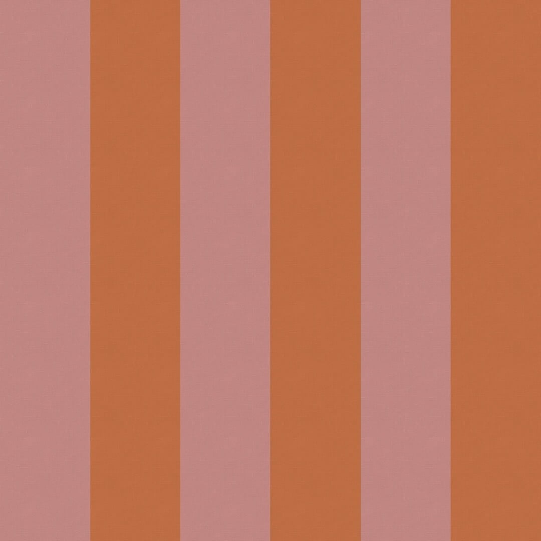 Fototapeta paski Rebel Walls R21535 Bold Stripes Orange Hot Pops