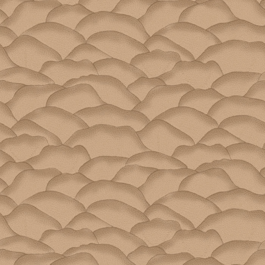 Tapeta falujące sznurki Casamance 76971426 Ondula Broderies - 100 cm szer.