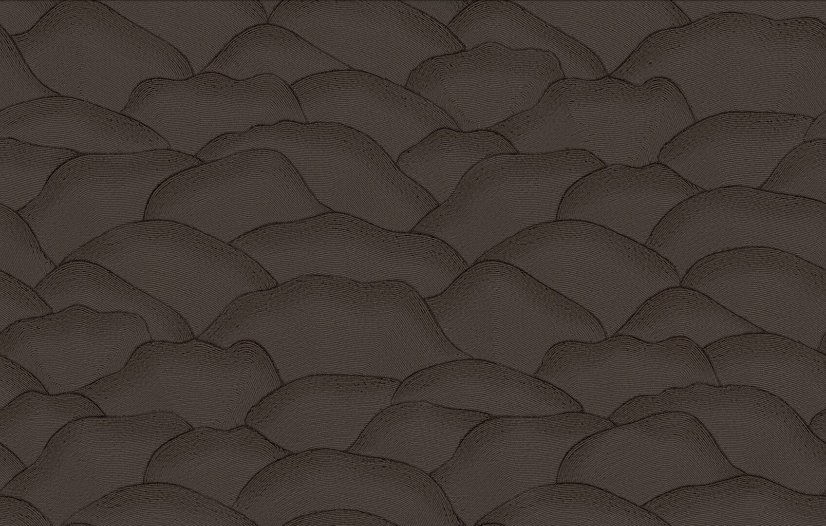 Tapeta falujące sznurki Casamance 76971732 Ondula Broderies - 100 cm szer.