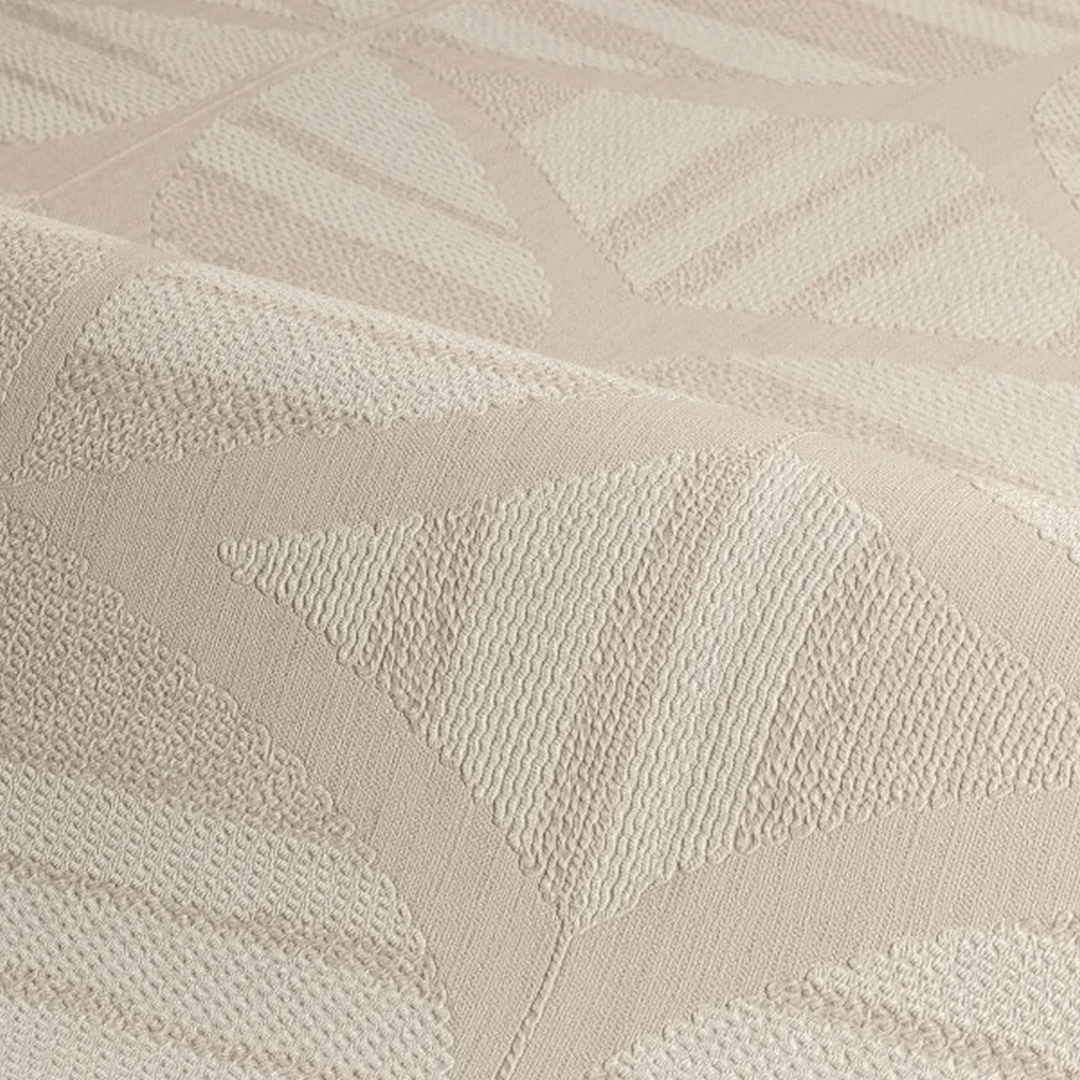 Tapeta haftowana geometria Casamance 76982038 Filandra Broderies - 100 cm szer.