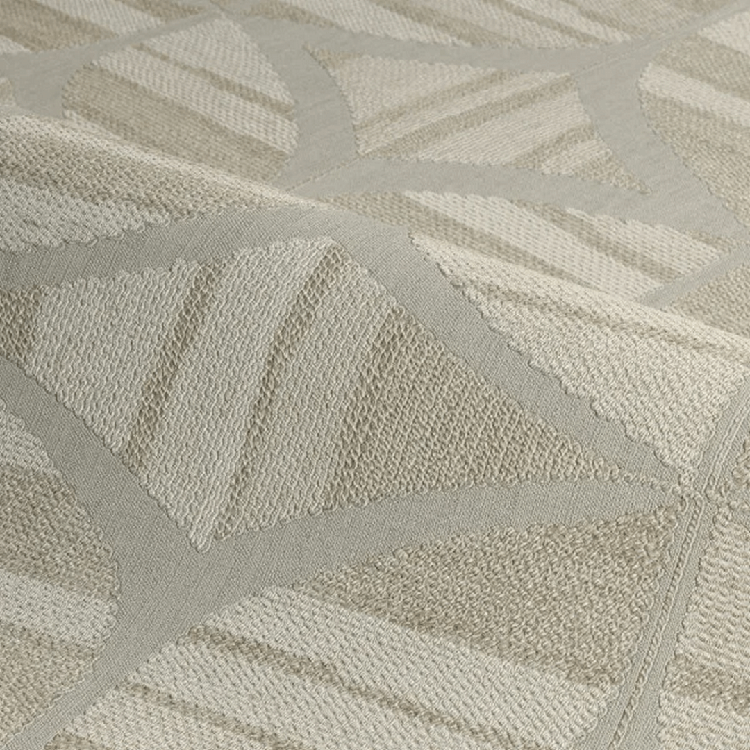Tapeta haftowana geometria Casamance 76982242 Filandra Broderies - 100 cm szer.