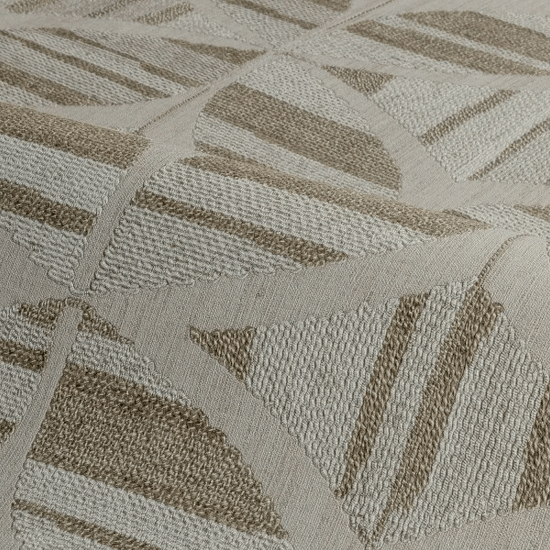 Tapeta haftowana geometria Casamance 76982344 Filandra Broderies - 100 cm szer.