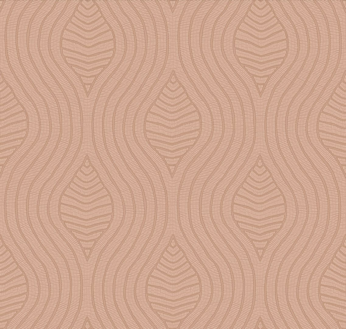 Tapeta falujący haft Casamance 76993262 Brodelia Broderies - 100 cm szer.
