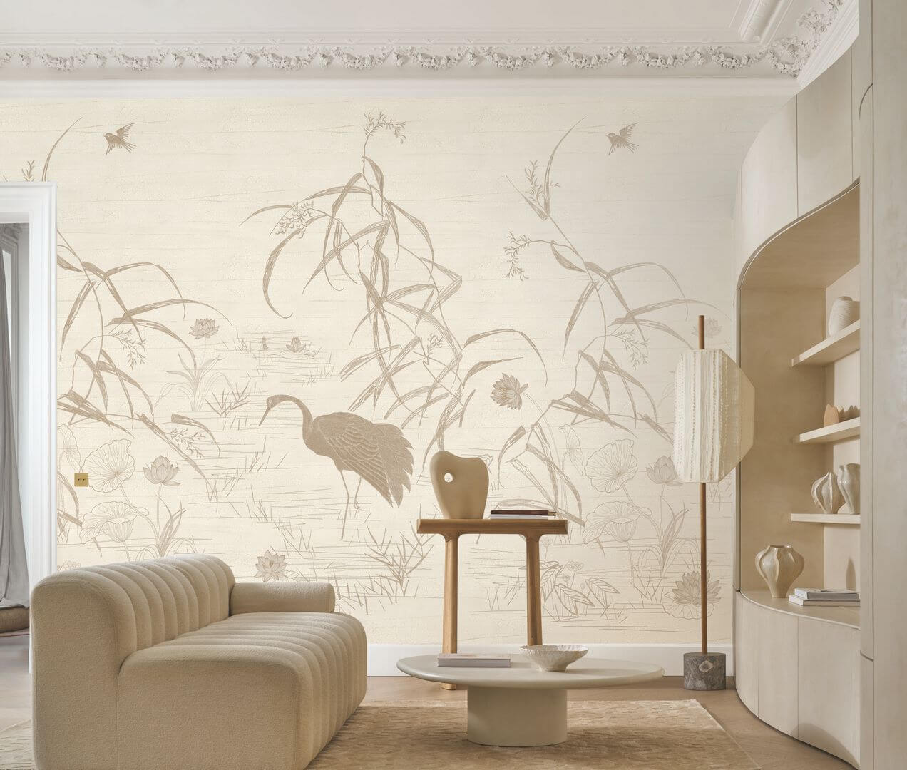 Mural botaniczny w japońskim stylu Casamance 70343466 Nuido Legendes