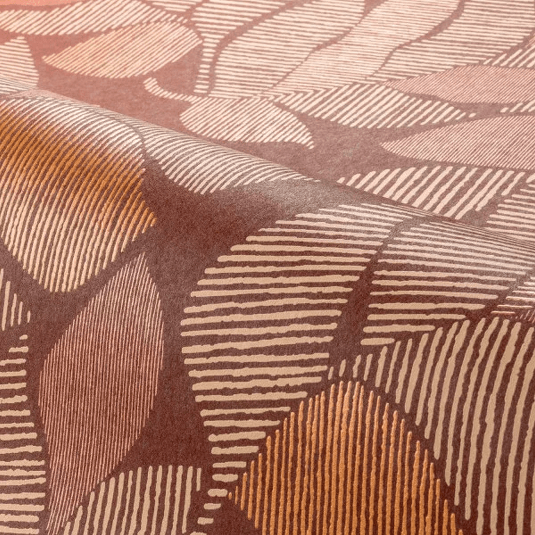 Tapeta liście Casamance 76911222 Lontara Tressora - 106 cm szer.
