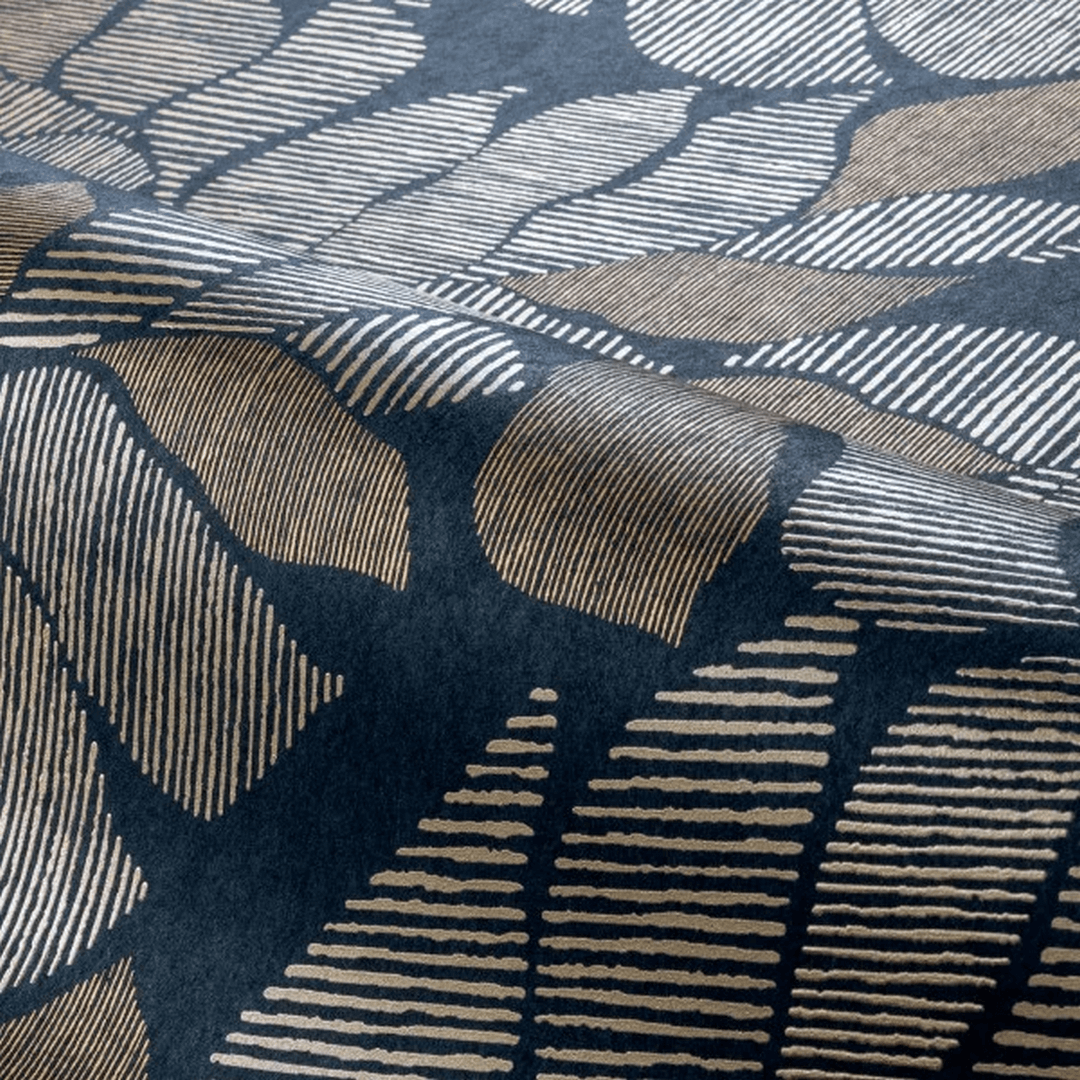 Tapeta liście Casamance 76911324 Lontara Tressora - 106 cm szer.