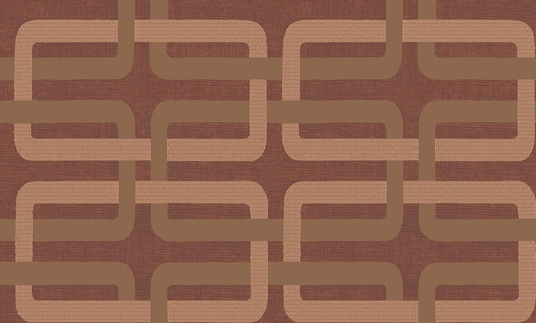 Tapeta geometryczna Casamance 76933058 Matjara Tressora - 106 cm szer.