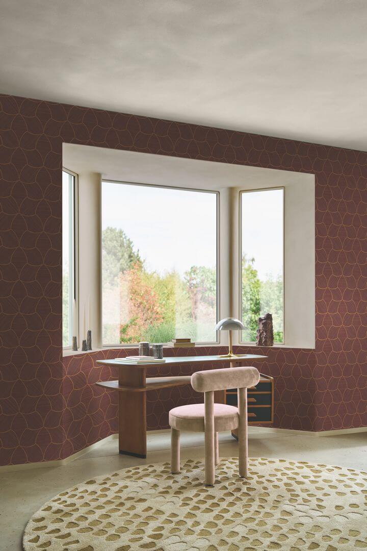 Tapeta balijska plecionka Casamance 76943976 Tressana Tressora - 106 cm szer.