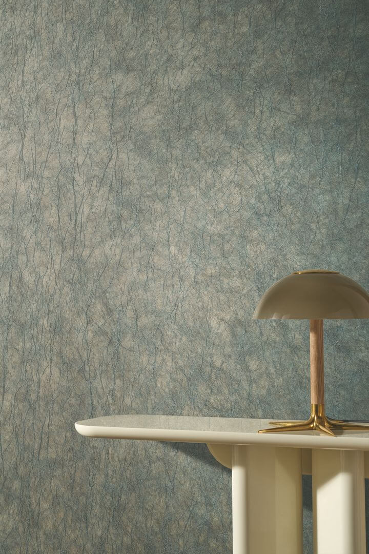 Tapeta tekstylna z marszczeniami Casamance 71880611 Oxea Impulsion