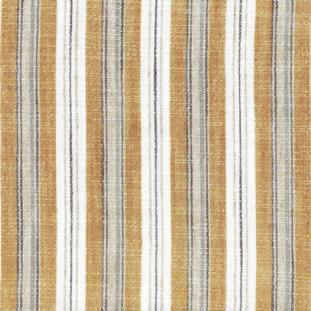 Tkanina w paski bawełniano-lniana Casamance 11130336 Vagabond