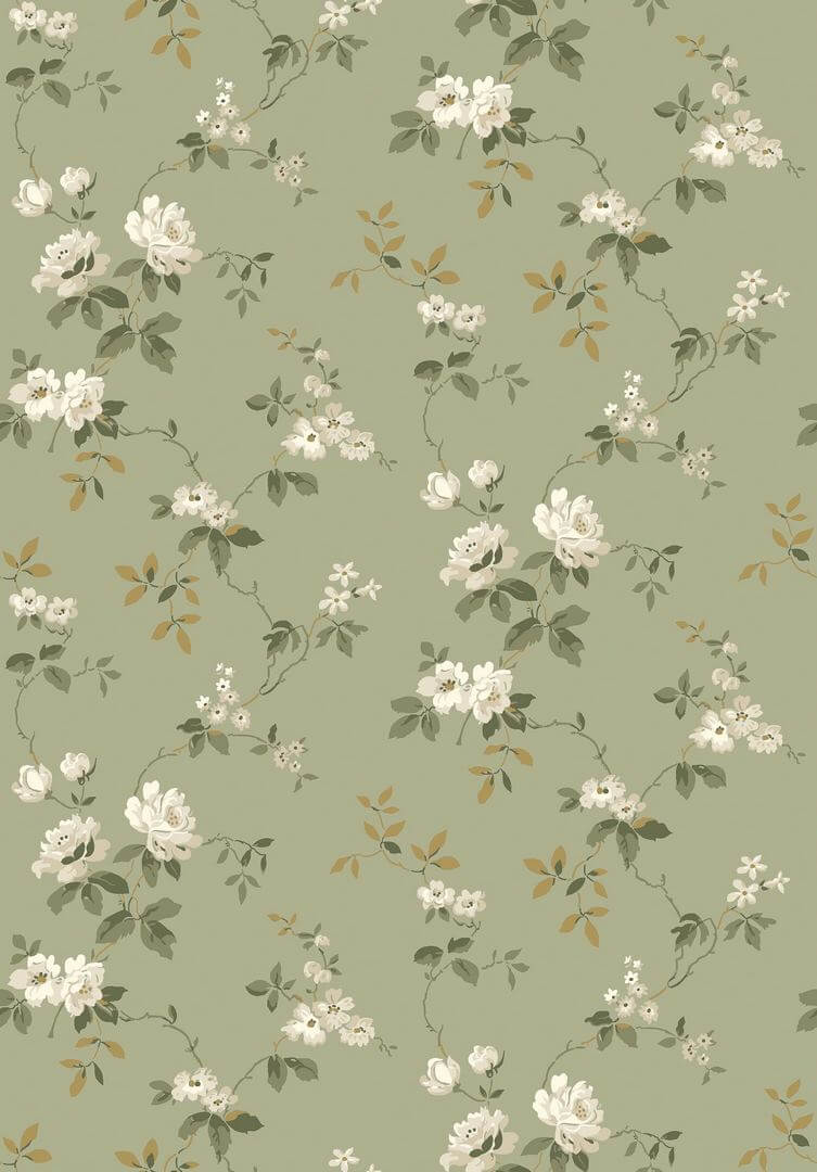 Tapeta kwiatowe pnącza Boras Tapeter 8086 Varmdo Anno II