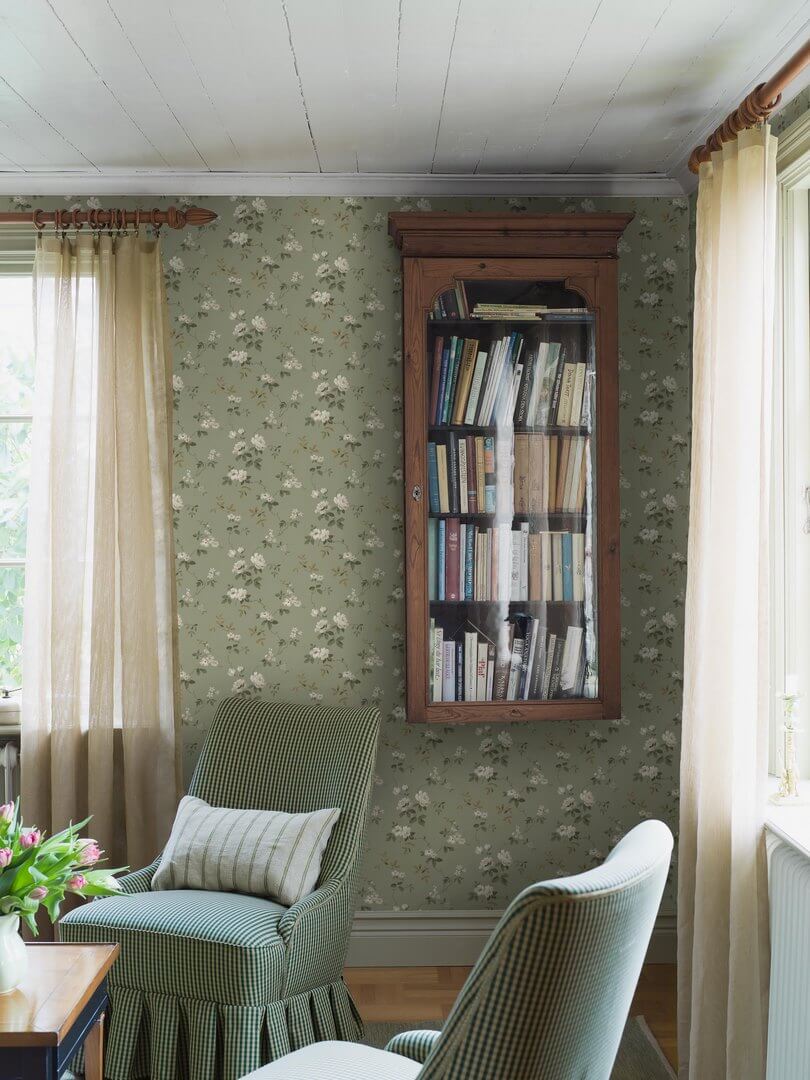 Tapeta kwiatowe pnącza Boras Tapeter 8086 Varmdo Anno II