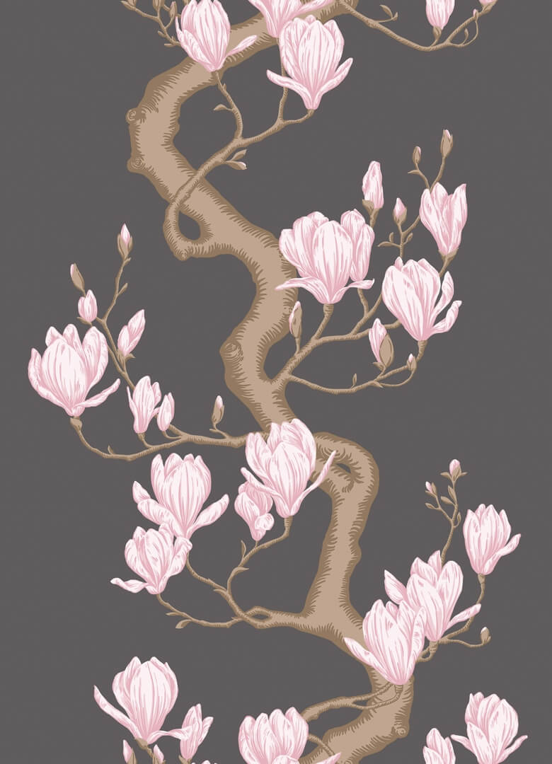 Tapeta gałązki magnolii Cole & Son 128/1001 Magnolia Tree Classics Collection Vol.II