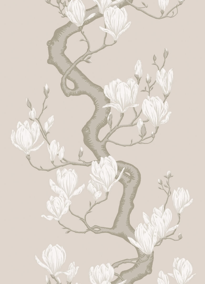 Tapeta gałązki magnolii Cole & Son 128/1003 Magnolia Tree Classics Collection Vol.II