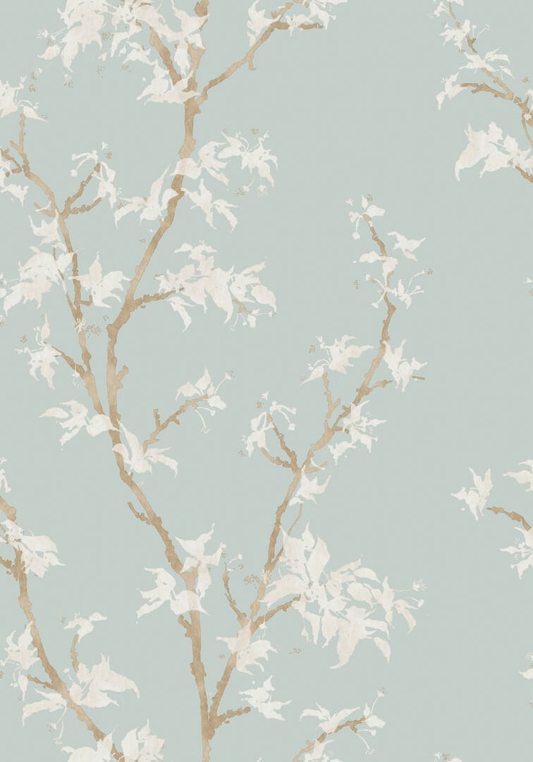 Tapeta akwarelowe liście i gałęzie Cole & Son 128/3016 Chinese Branch Classics Collection Vol.II